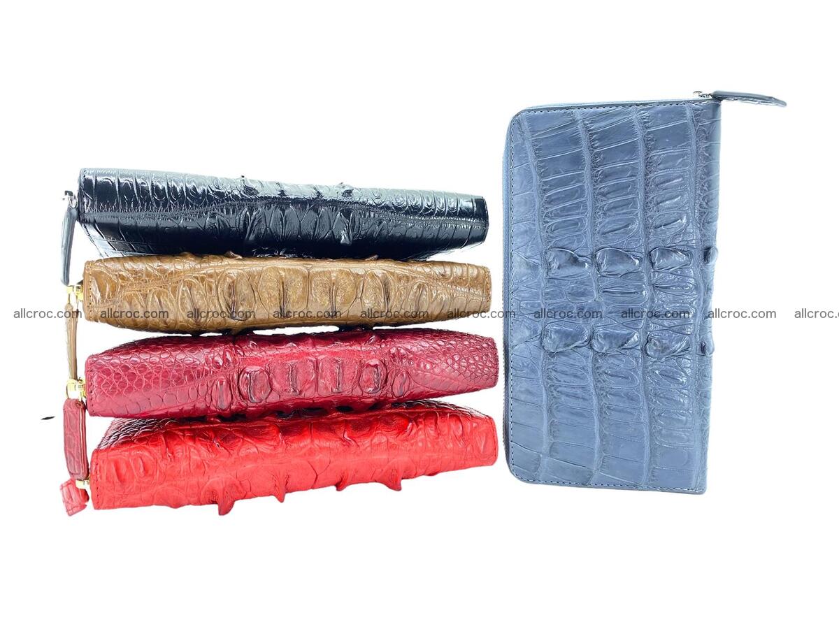 Zip crocodile skin wallet 1989 Foto 7