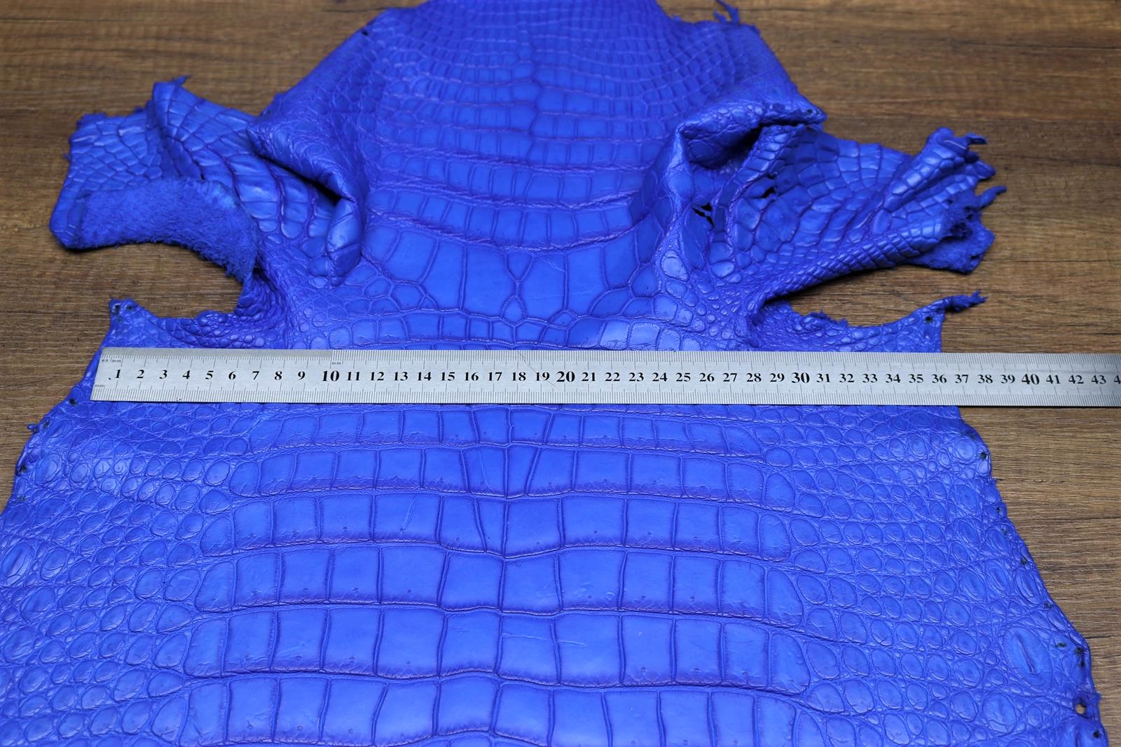 Crocodile skin belly